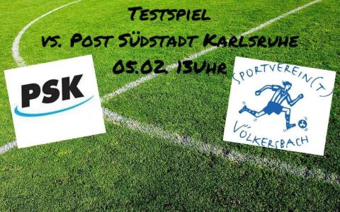Testspiel der 1.Mannschaft