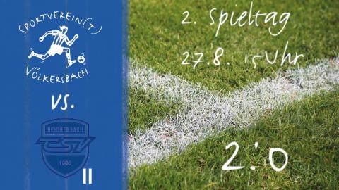 2.Spieltag - verdiente Niederlage gegen verbandsliga-gespicktes Team 